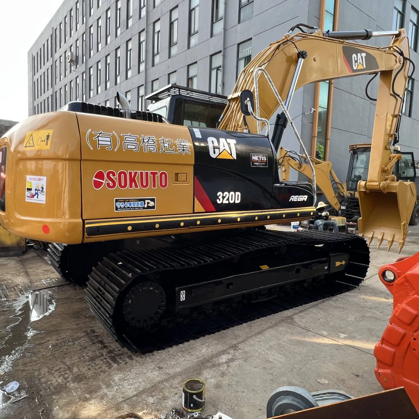 Used Excavator Machine Construction Caterpillar Excavator Cat 320d 323D 320gc Crawler Heavy Digger Machine Cheap Price for Sale