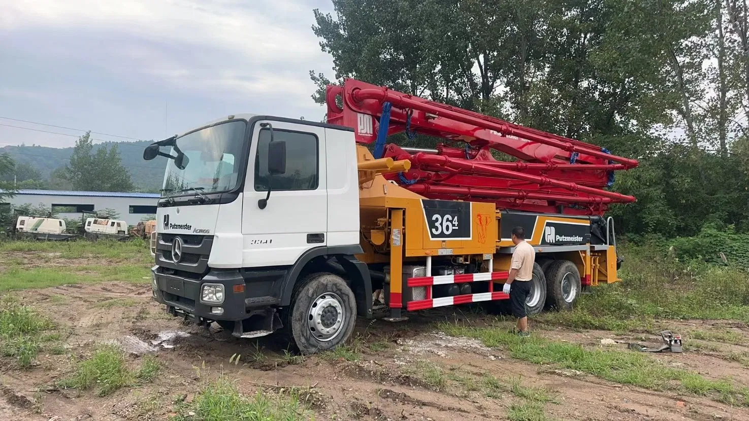 Second Hand Putzmeister Concrete Equipment 36/38/42/46/49m