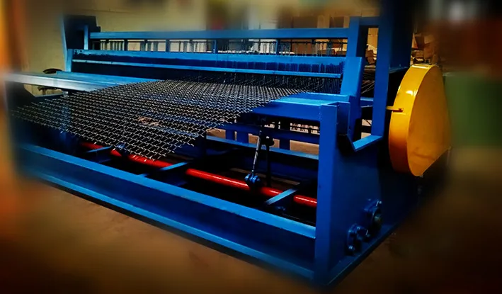 Crimped Wire Mesh Vibrating Sieve Quarry Screen Mesh Machine