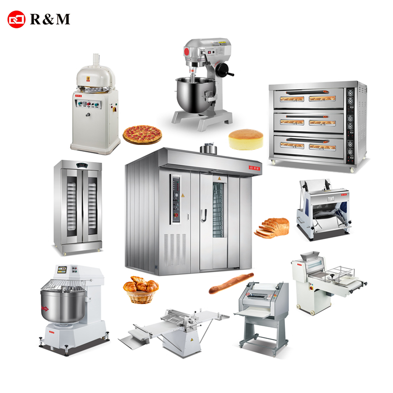 CE Industrial Shop Used Small Commercial Set Bakery Equipment for Needed to in Start a Bakery Suppliers List Sale Cake Business Appliances Bread Baking Machine
