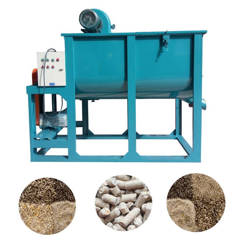 Horizontal Construction Site Concrete Chemical Plant Plastic Powder Mixing Machinery Equipment