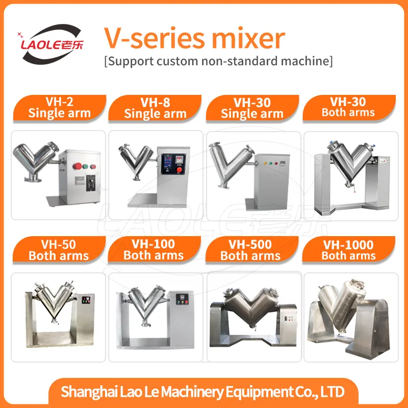 V-Type Mixer Detail 4