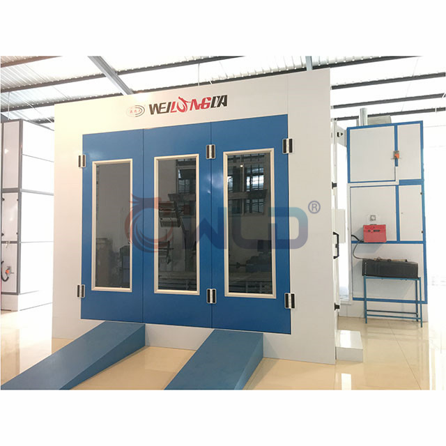 Wld8200 Automotive Paint Booths Downdraft Paint Booth Industrial Paint Booth Used Paint Spray Booth for Sale Paint Booth Equipment