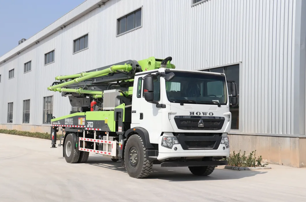 Concrete Pump Truck View 6