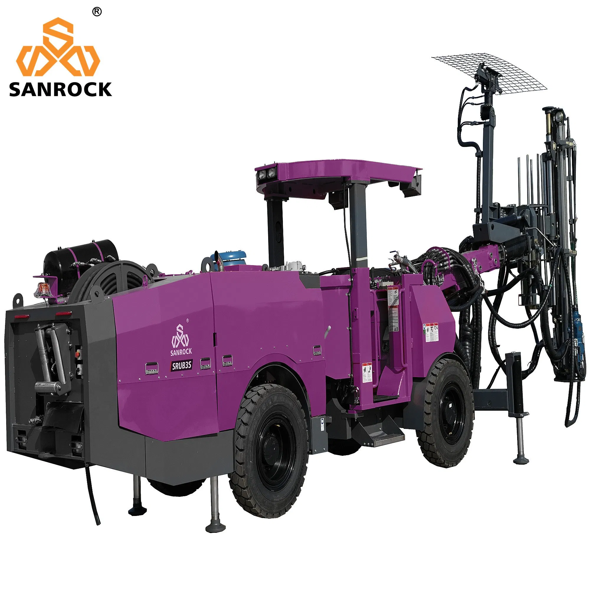 Tunnel Excavation Drilling Machinery Underground Jumbo Hydraulic Drilling Rig Equipment