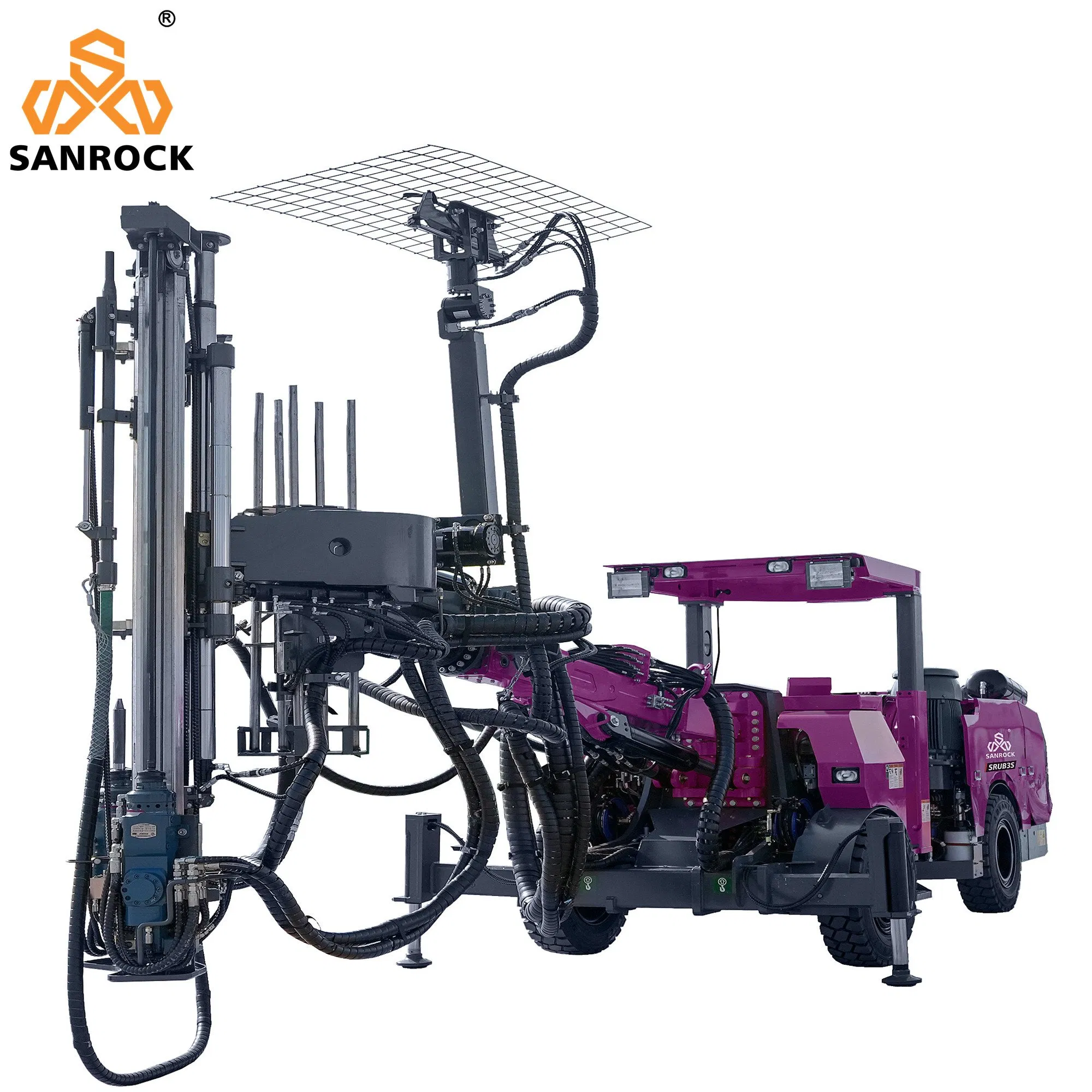 Tunnel Excavation Drilling Machinery Underground Jumbo Hydraulic Drilling Rig Equipment