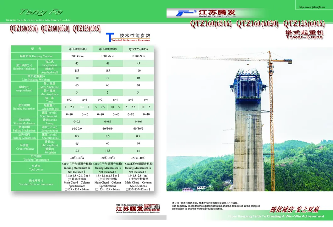 10 Ton Capacity Crane