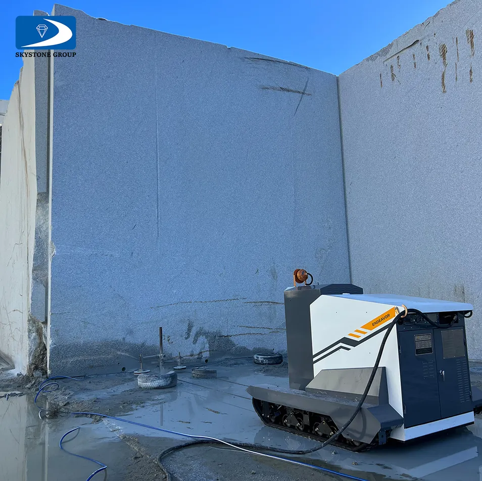 Trackless Wire Saw Machine View 2