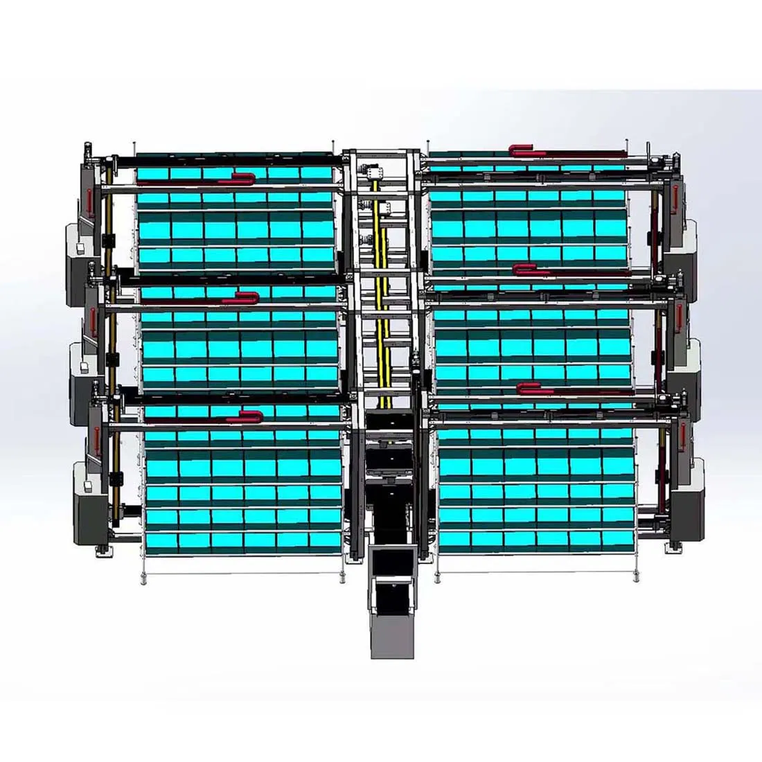 Truelisort Smart 3D Warehouse Sorting Infrastructure Machine