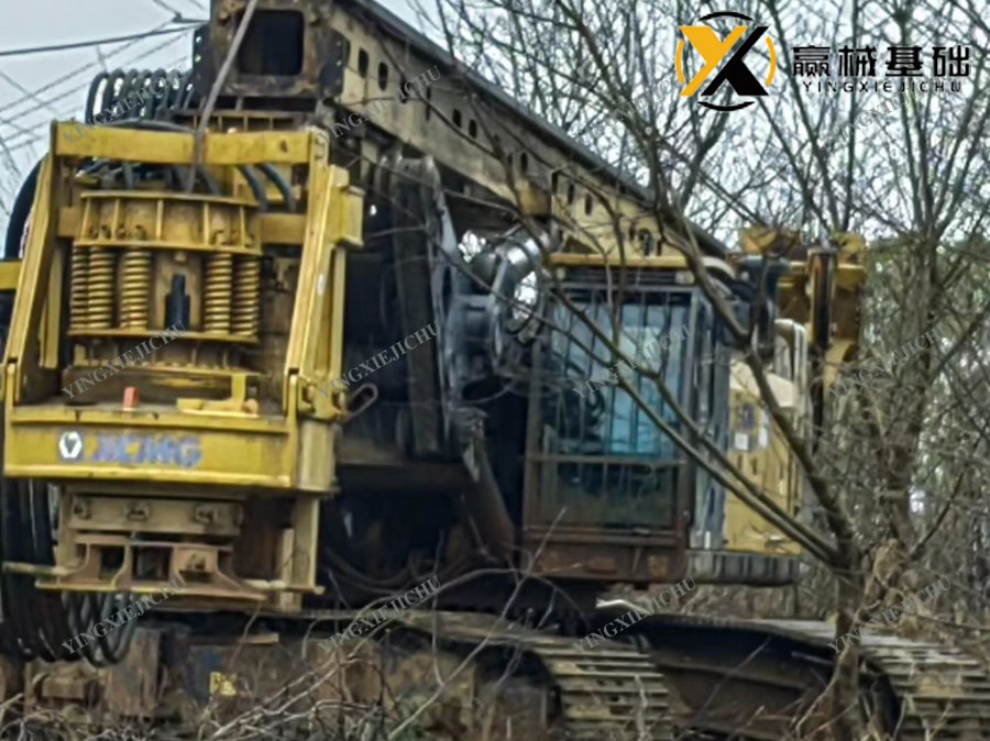 Used Xr280e Rotary Drilling Rig Machine 94m Depth Hydraulic Crawler Drill Rig Hammer Drill Ma