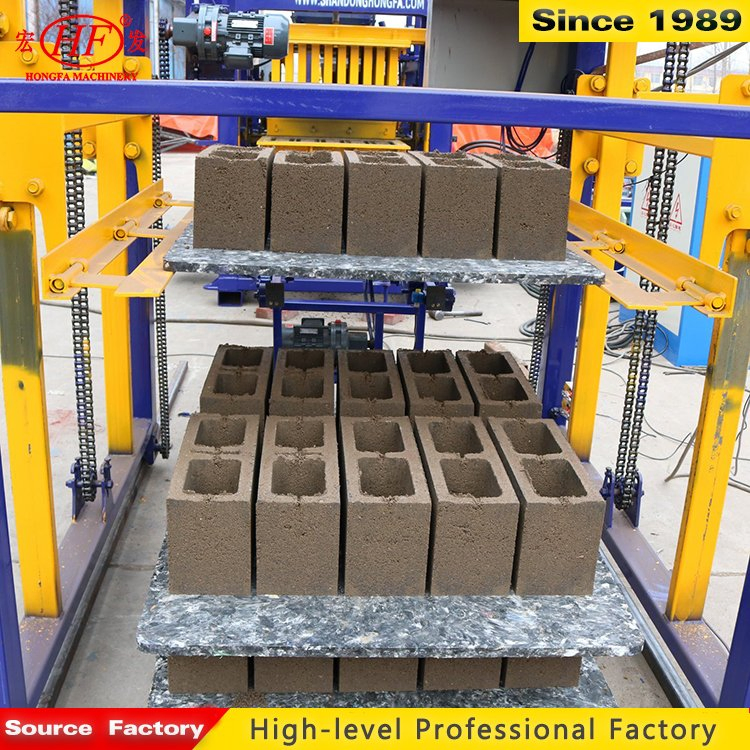 Automatic Hydraulic Used Qt4-15 Concrete Building Hollow Block Brick Making Machine