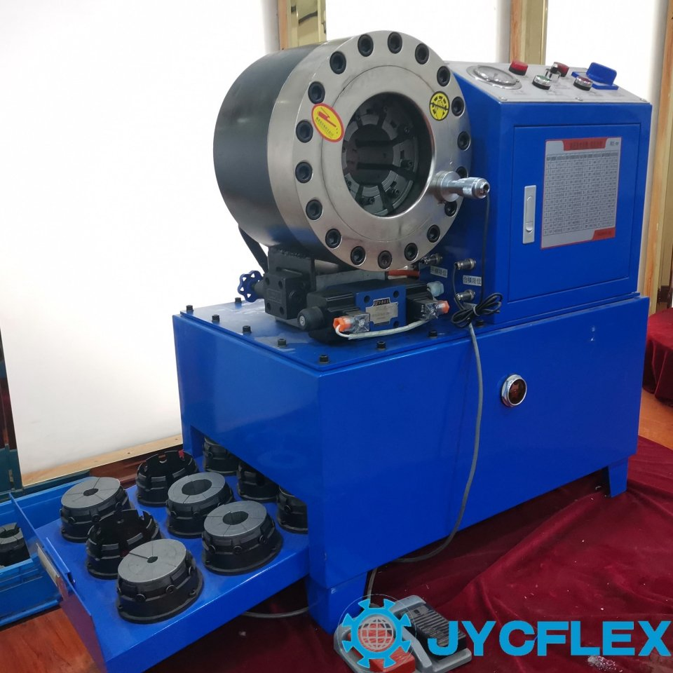 Factory Direct Price Easy Operation Finn Power Portable 2 Inch Hydraulic Pipe Press Machine Excavator Used Hose Fitting Crimping Machine and Equipment