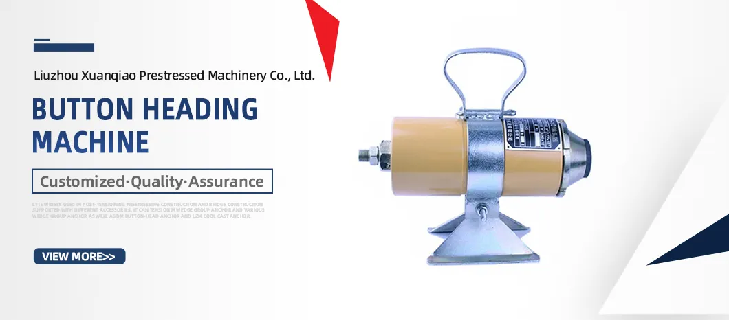 Prestress Hydraulic Button Heading Press Machine