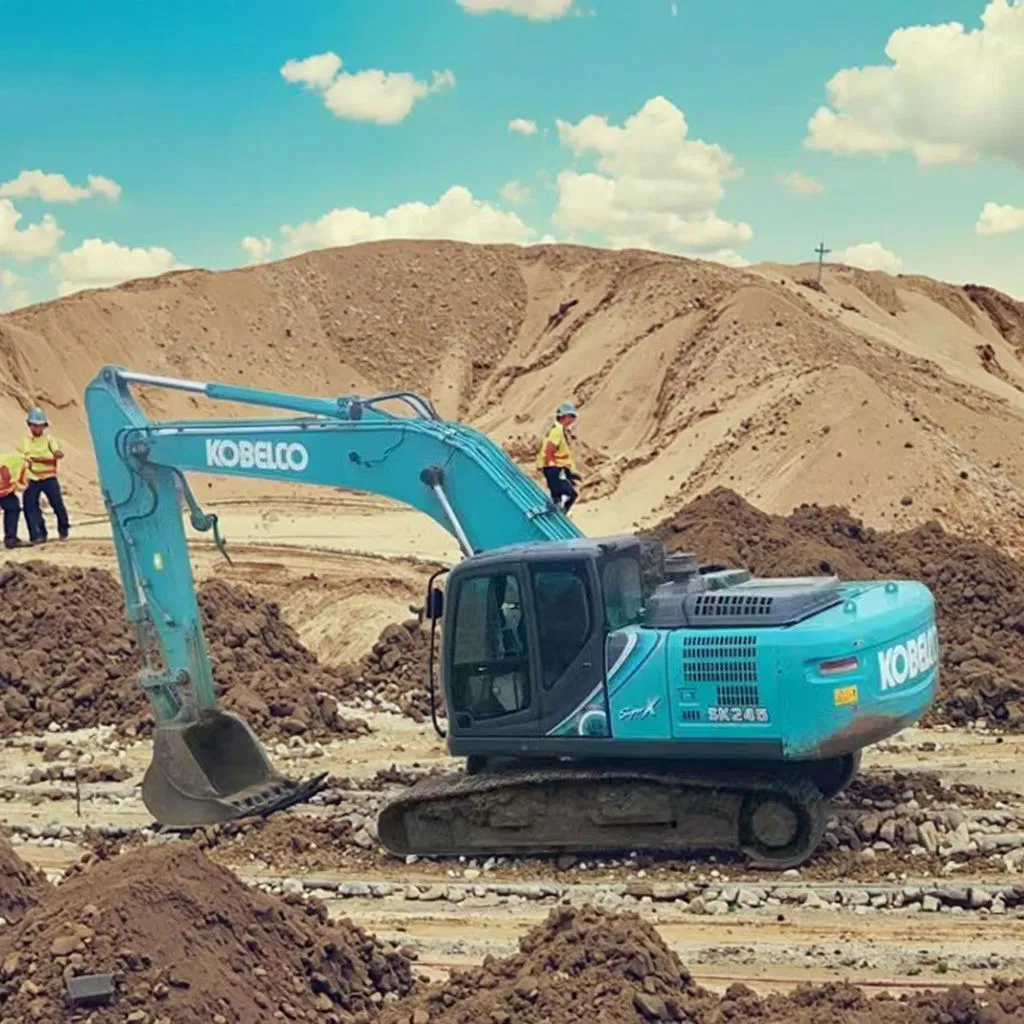 Used Efficient Crawler Excavator High Productivity Moving Type Machine