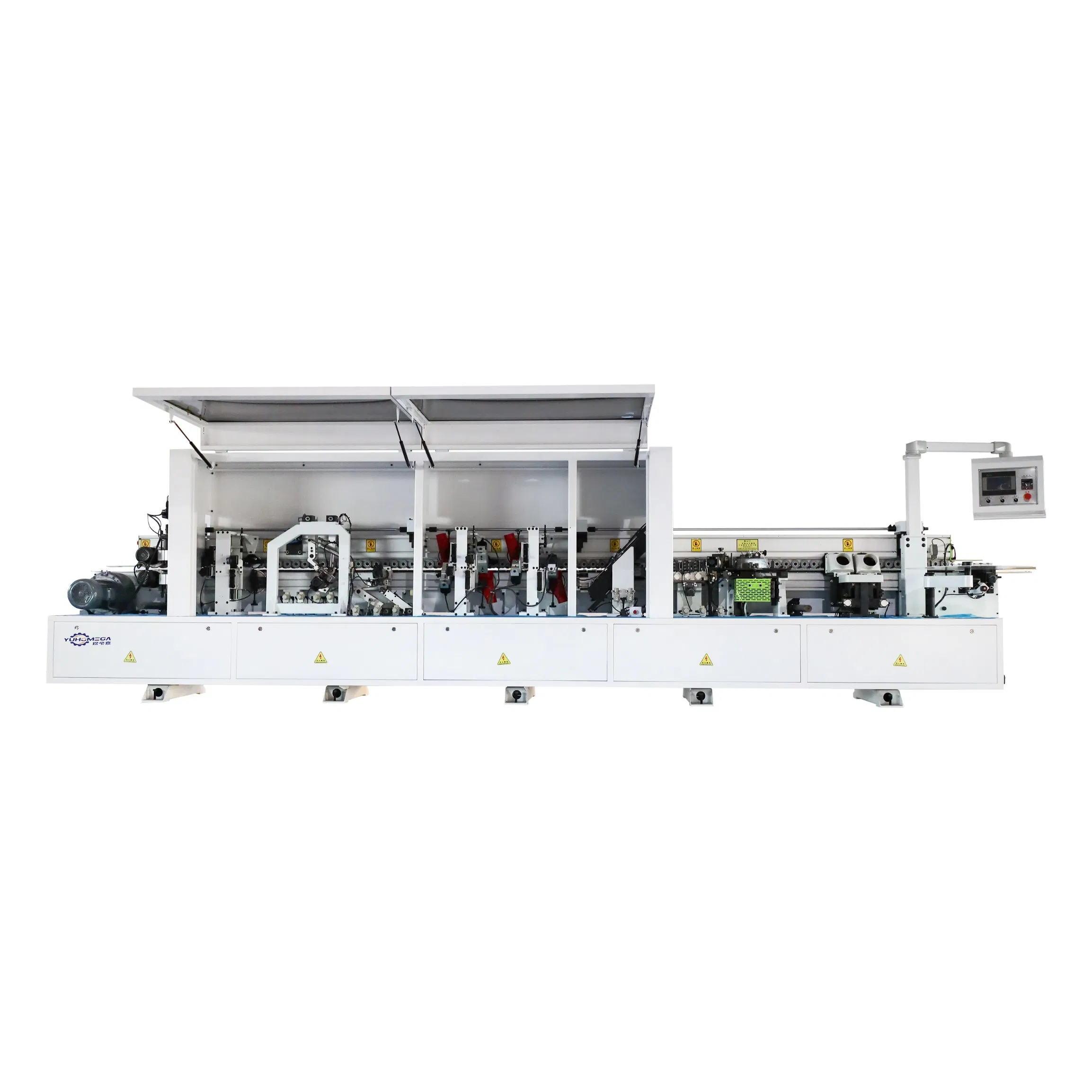Automatic High-Efficiency Woodworking Edge Banding Machine with CE Certification