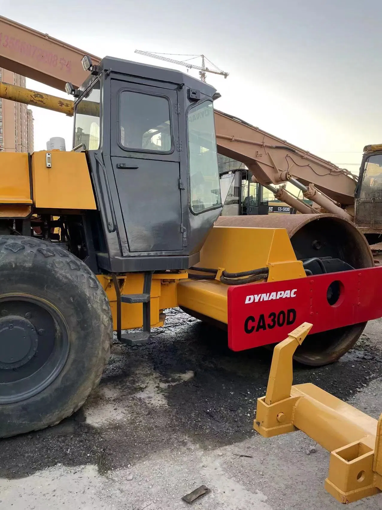 Ca251d Ca702D Ca1500d Ca5500d Dynapac Ca301d Road Roller Compactor Ca 301d Single Drum Dynapac Vibration Rollers Construction Equipment for Sale Ca602D Ca251d