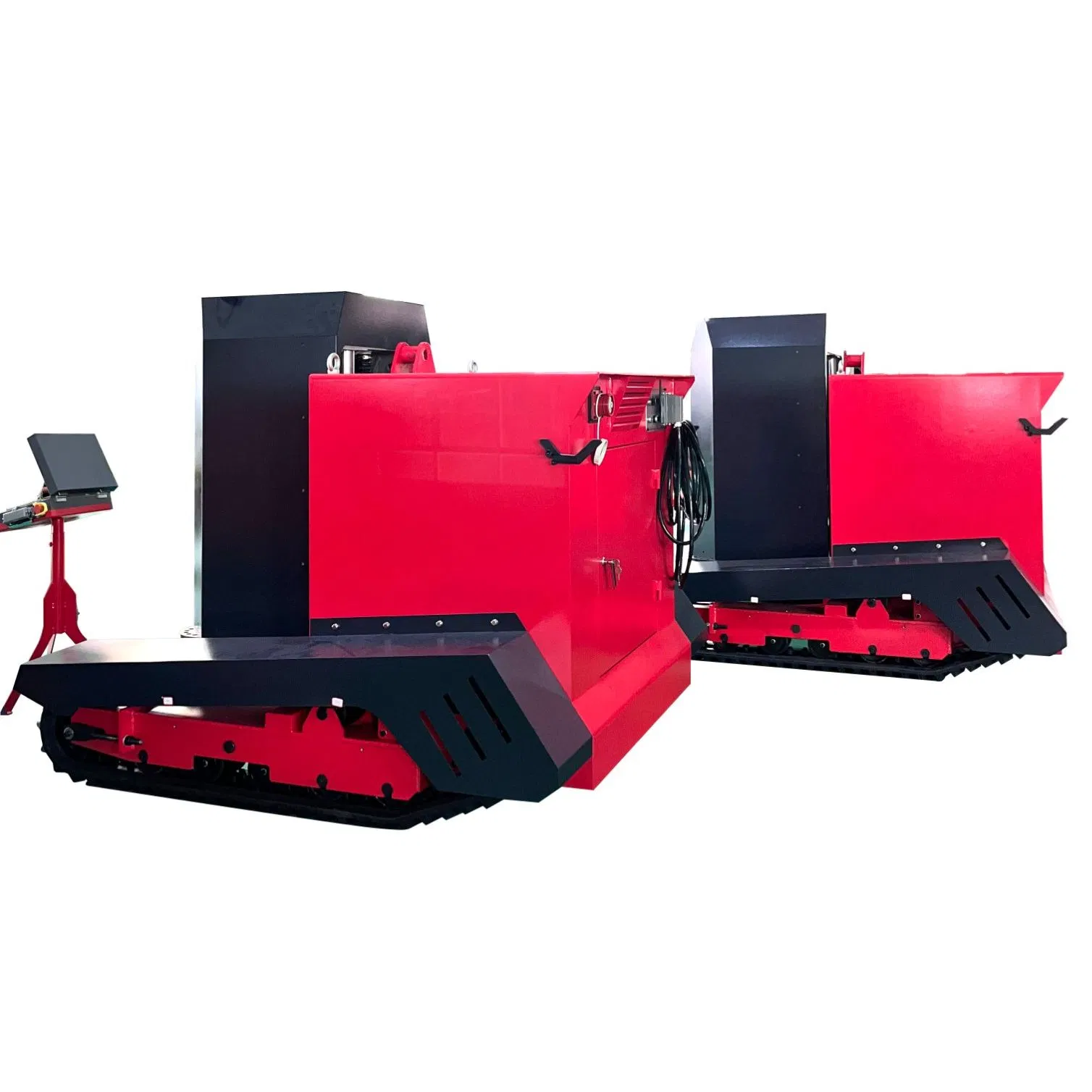 Maunfacturers Marble Granite Mining Quarry Movable Wire Saw Machine with Crawlers