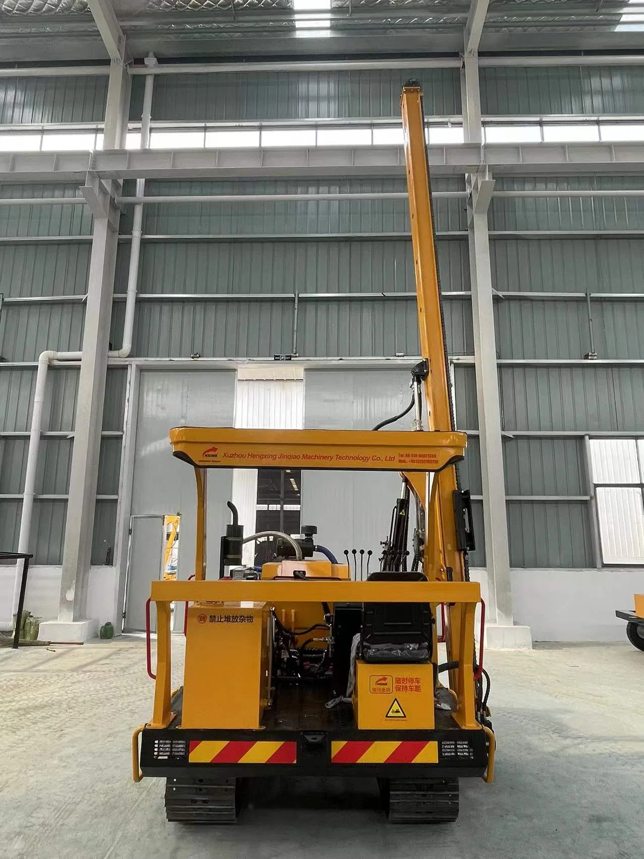 New Design Drilling Piling Screwing Hydraulic Pile Equipment for Road Construction