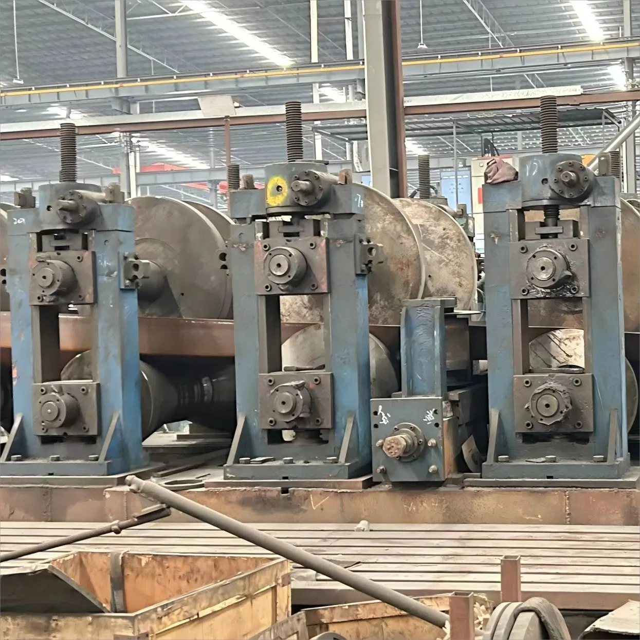 Refurbishable Max 400mm Direct Square Prcocessing Used Pipe Making Machine
