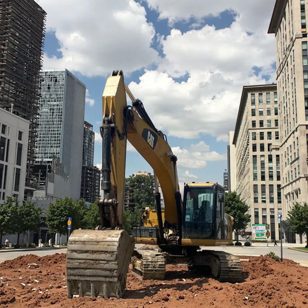 20t Municipal 25 Ton Crawler Excavator Secondhand Heavy Equipment