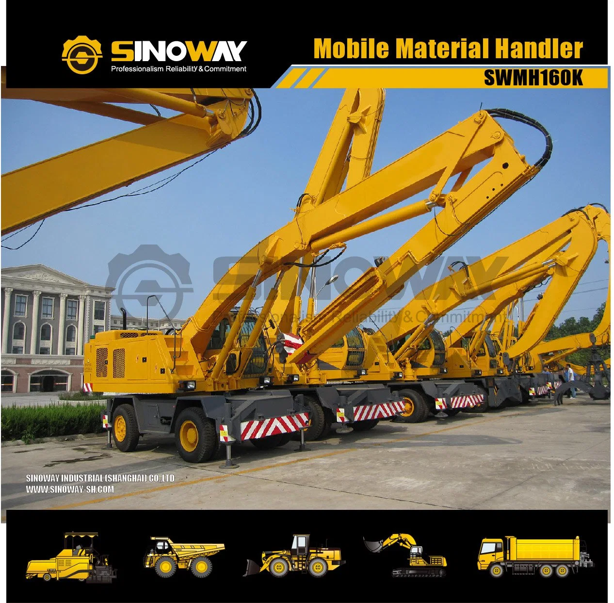 Best Seller 16ton Material Handling Excavator Material Handling Equipment