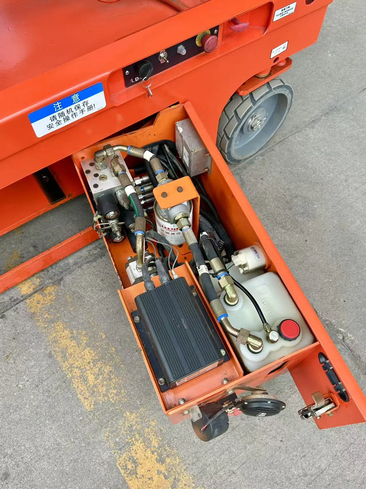 Heavy-Duty 4-Wheel Hydraulic-Driven Scissor Equipment