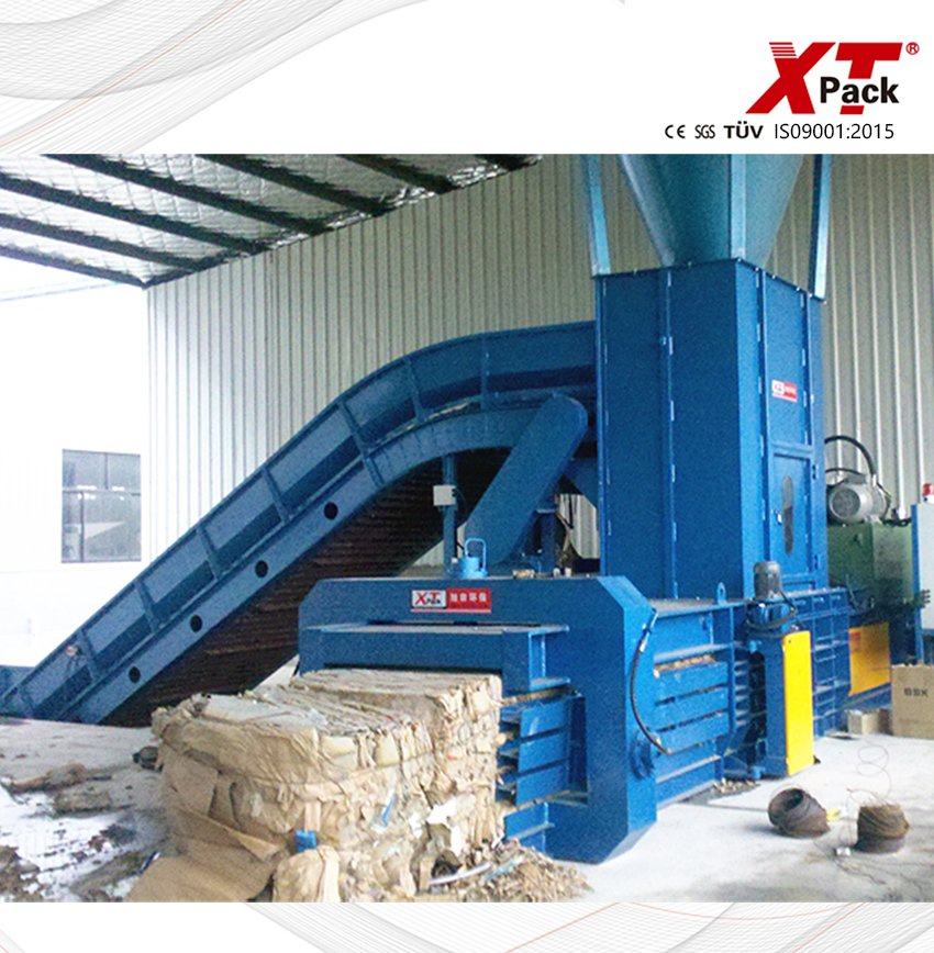 Hirizontal Hydraulic Baler Machine for Used Clothing Pet Bottle Baling Machine