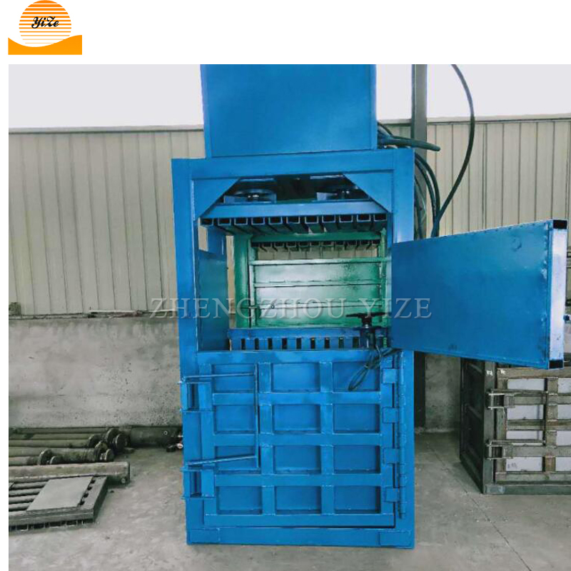 Hydraulic Press Used Clothing Plastic Baling Machine Hydraulic Scrap Metal Baler Waste Paper Compressor Recycling Machine