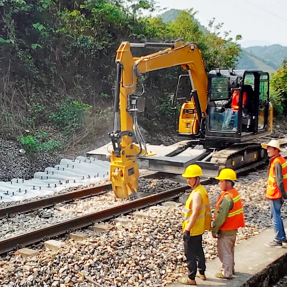 Reliable Railway Maintenance Equipment for Powerful Excavation Projects