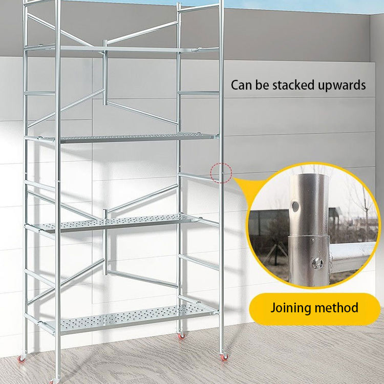 Cost-Effective Solution Foldable Mobile Scaffold Construction Site Sacffoldings