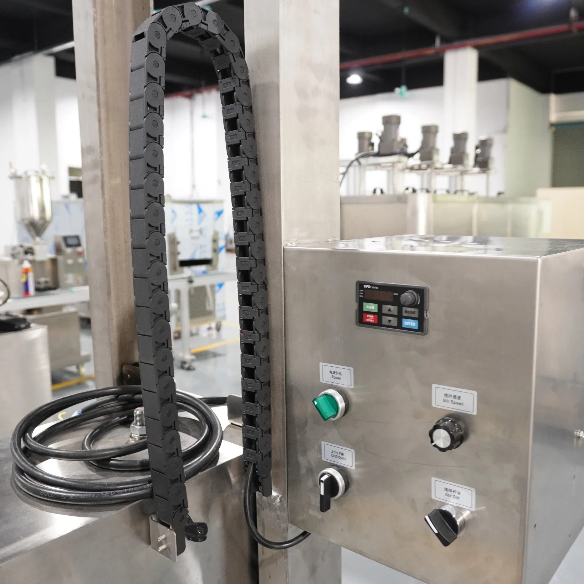 Innovative High Speed Dispersing Technology Versatile 0-1480rpm Disperser Equipment for Paint