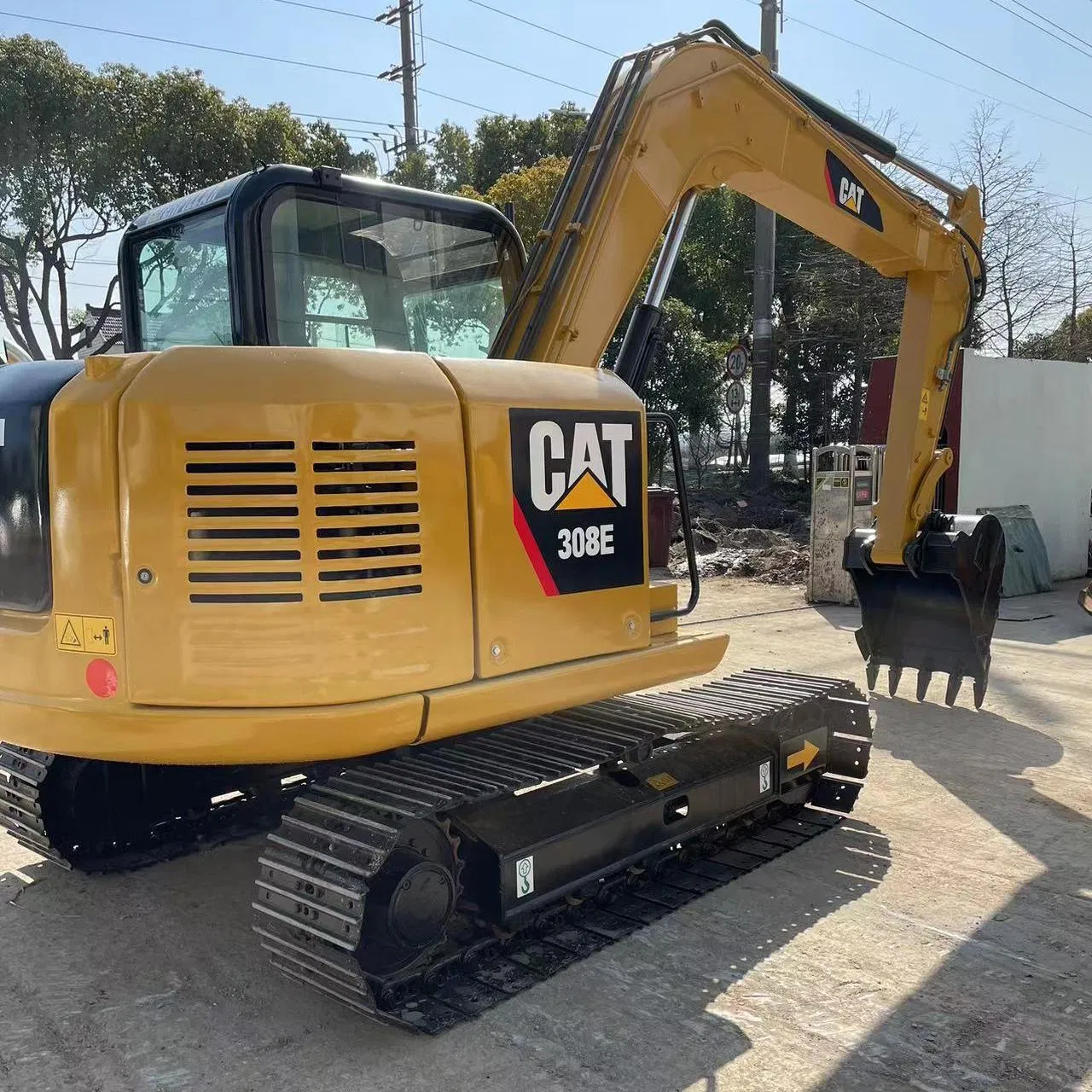 Second Hand Mini Small Crawler Digger 8ton Earth Moving Original Japan Construction Machine Equipment Cat 308e2 Excavadora Usada