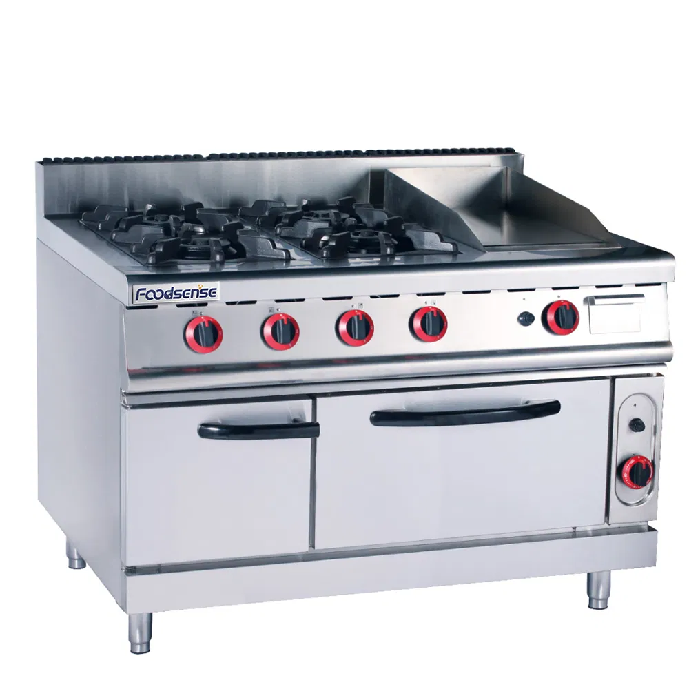 Gas Range and Griddle