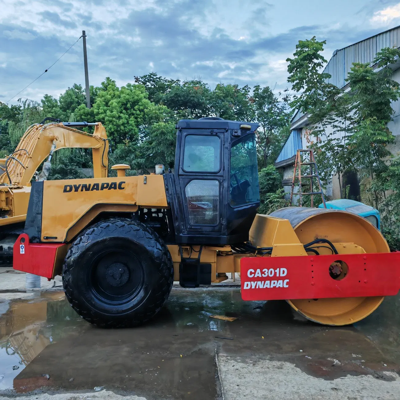 Dynapac Ca301d Road Roller Compactor Ca 301d Single Drum Dynapac Vibration Rollers Construction Equipment for Sale Ca602D Ca251d