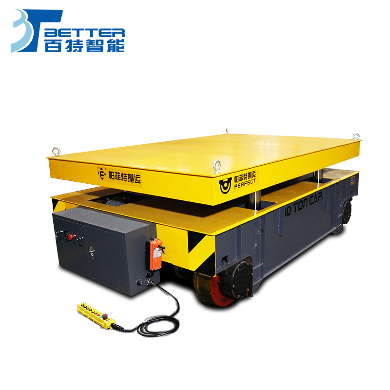 Factory Use Electric Material Handling Transfer Equipment with Hydraulic Lift