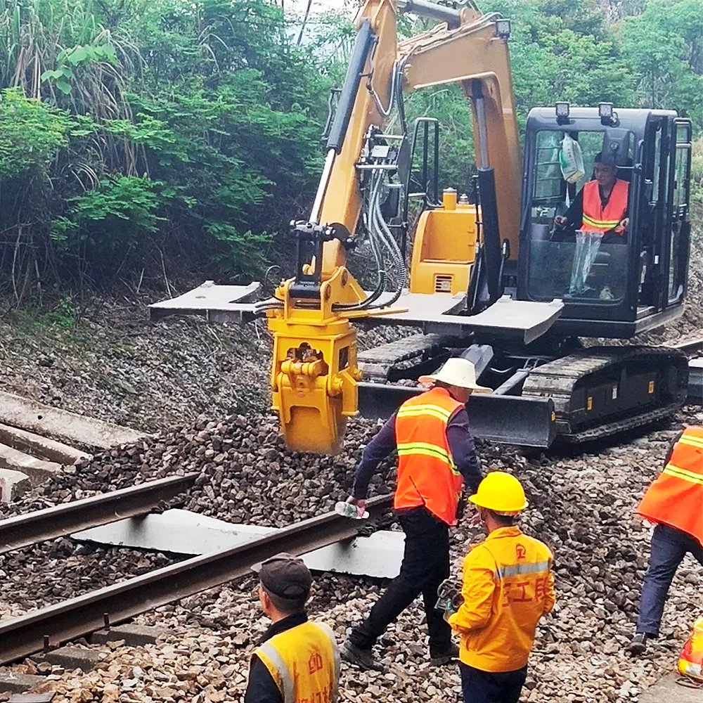 Reliable Track Maintenance Equipment for Heavy Duty Railway Excavation Jobs