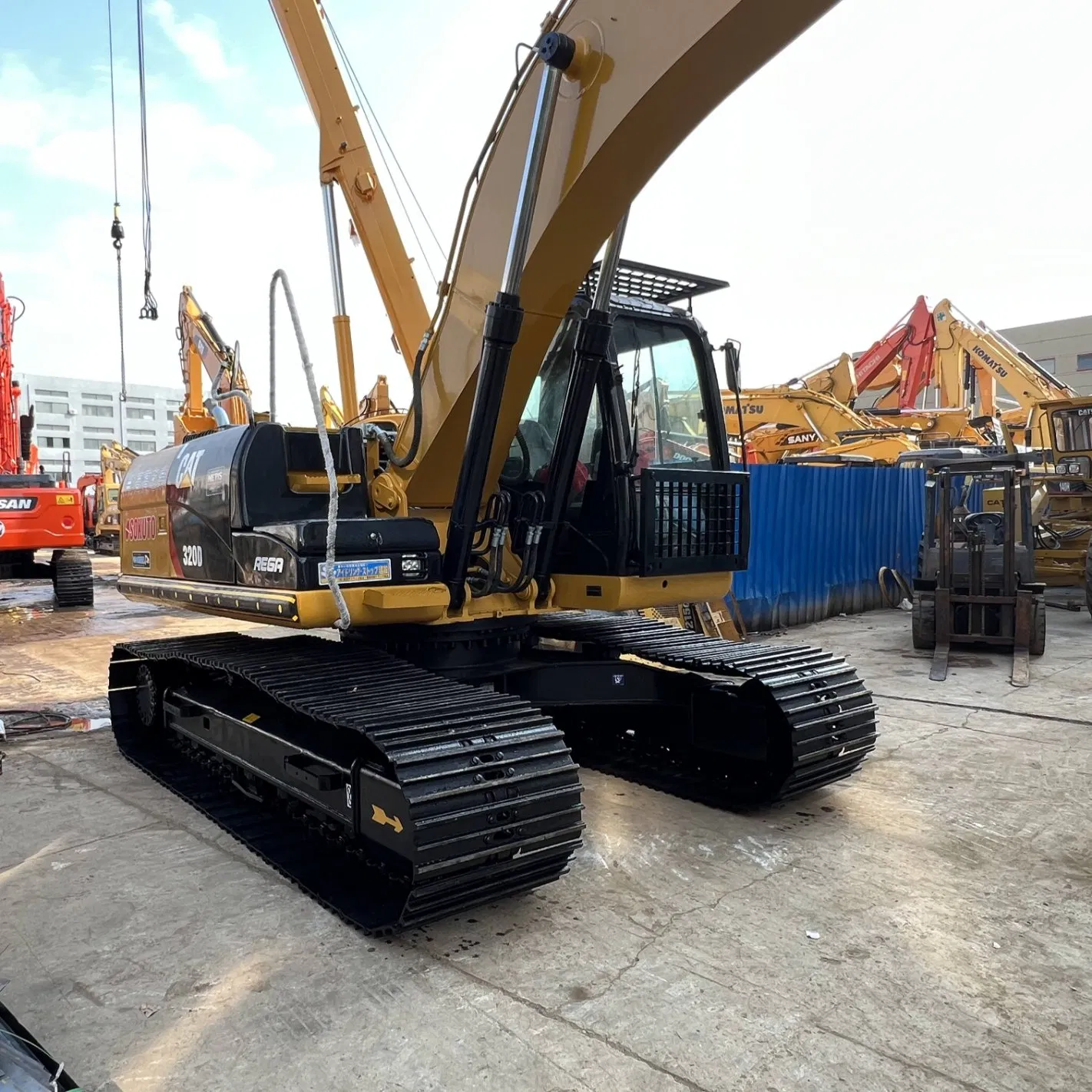 Used Excavator Machine Construction Caterpillar Excavator Cat 320d 323D 320gc Crawler Heavy Digger Machine Cheap Price for Sale
