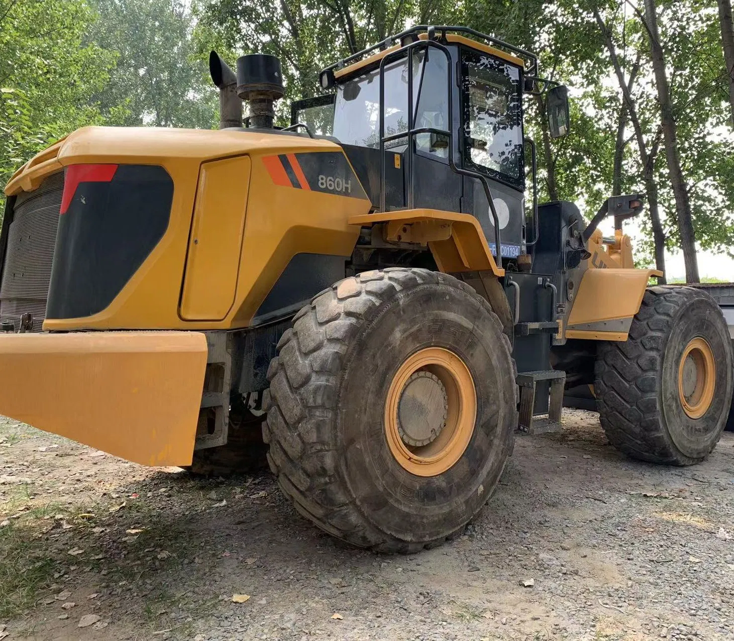 Chinese Top Brand Liugong 860h Second Hand Wheel Loader Used Construction Machinery
