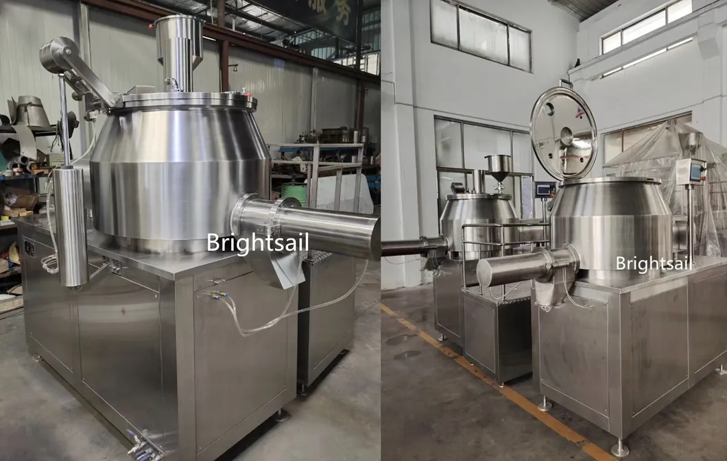 Rapid mixer granulator