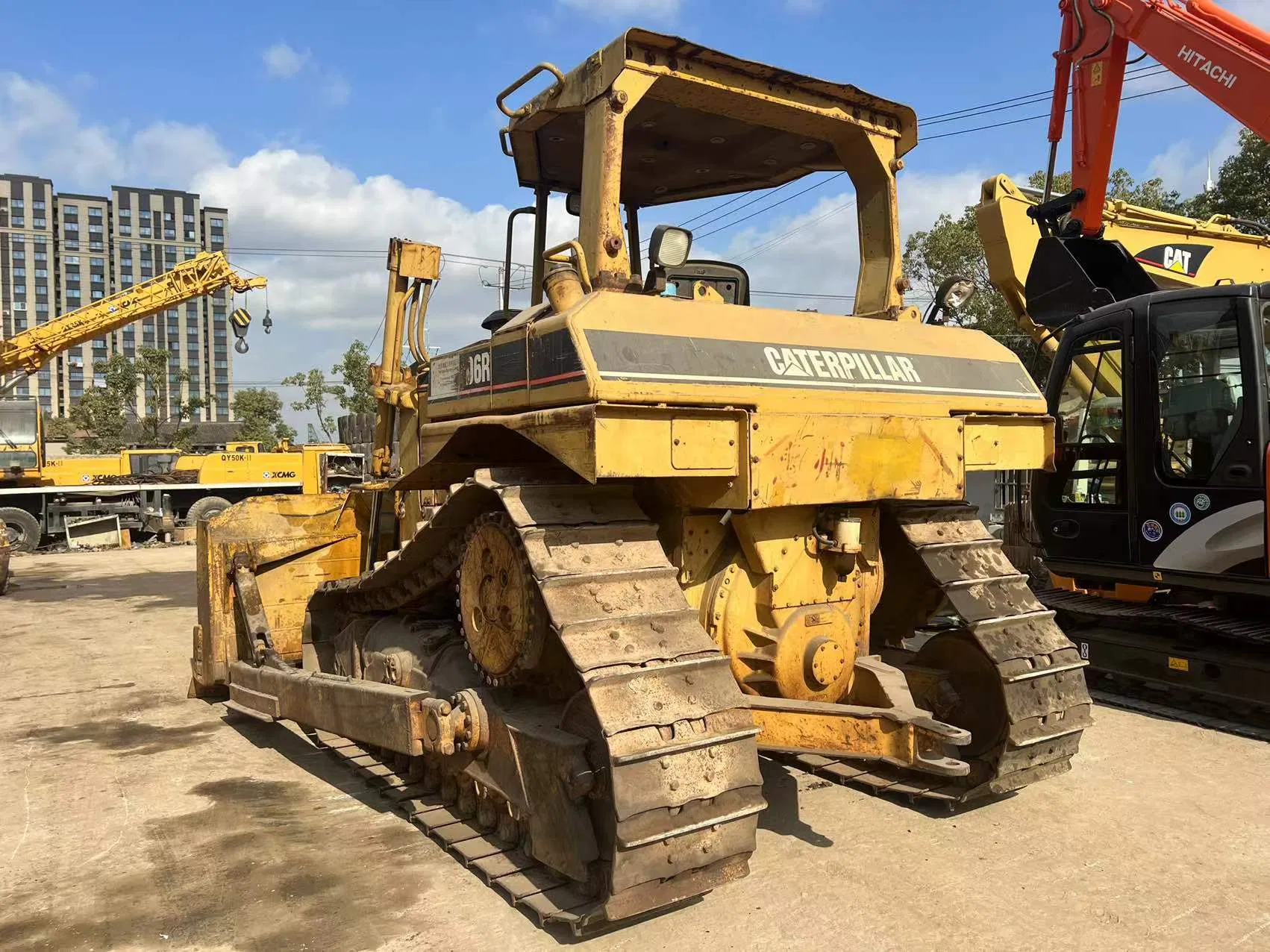 Used Caterpillar D6g Motor Grader Road Construction Heavy Equipment in Good Conditon for Sale in Stock