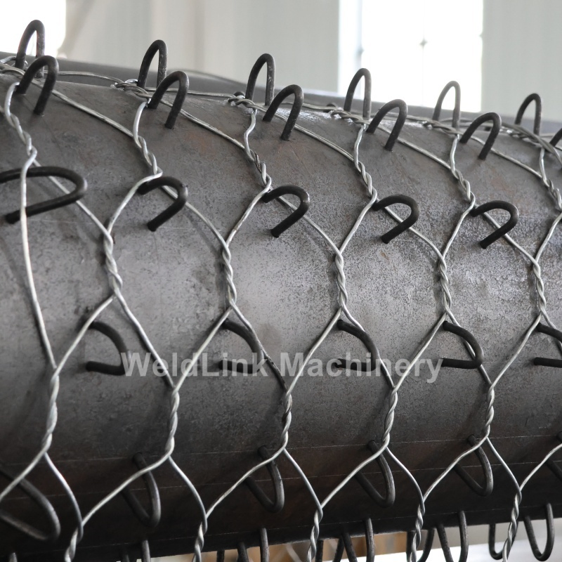 Automatic CNC PLC Controlled Gabion Mesh Machine Double Twist Hexagonal Wire Weaving Equipment Protection Civil Engineering Infrastructure Manufacturer Supplier