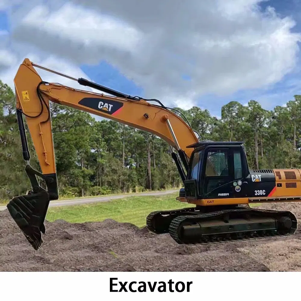 CAT Excavator View 1