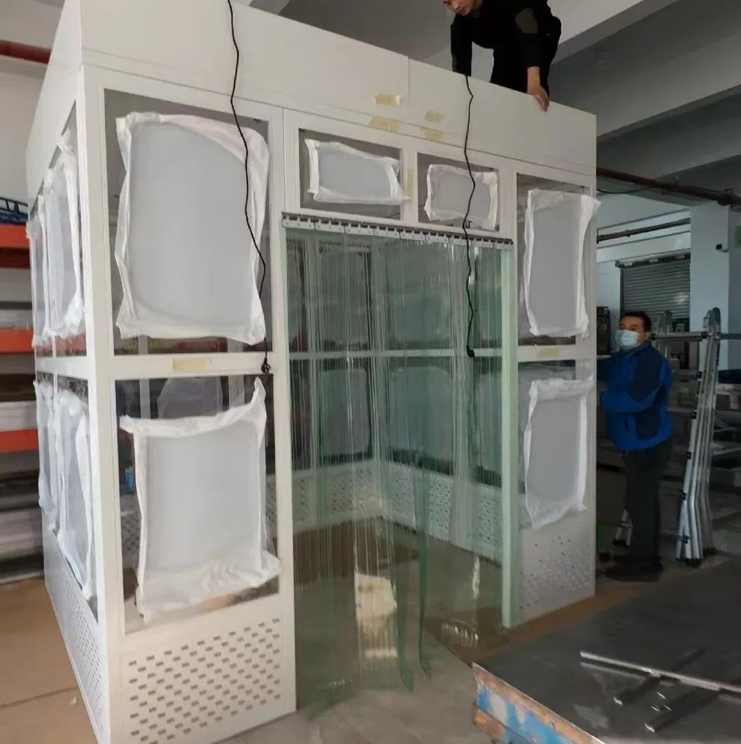 Industrial Cleanroom Maintenance Booth