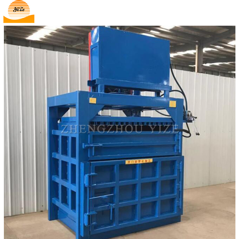 Hydraulic Press Used Clothing Plastic Baling Machine Hydraulic Scrap Metal Baler Waste Paper Compressor Recycling Machine