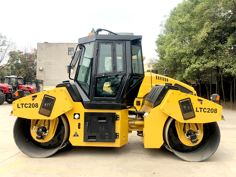 8 Tons Double Drum Heavy Duty Road Compaction Equipment Construction