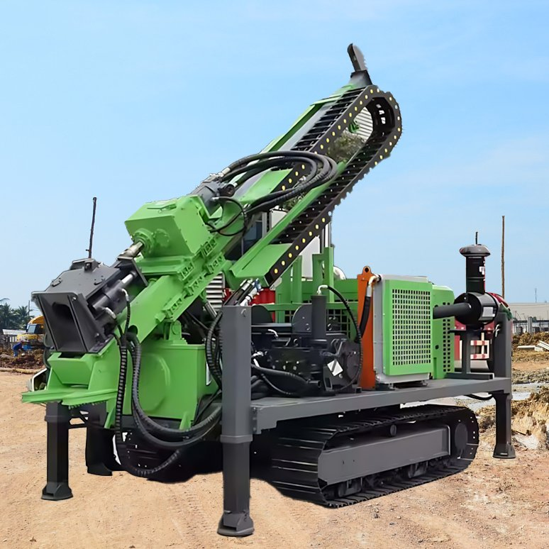 Low Price High Speed Hydraulic Portable Crawler Used Rock Drill Machine for Quarry Easy to Operate Low Maintenance Cost