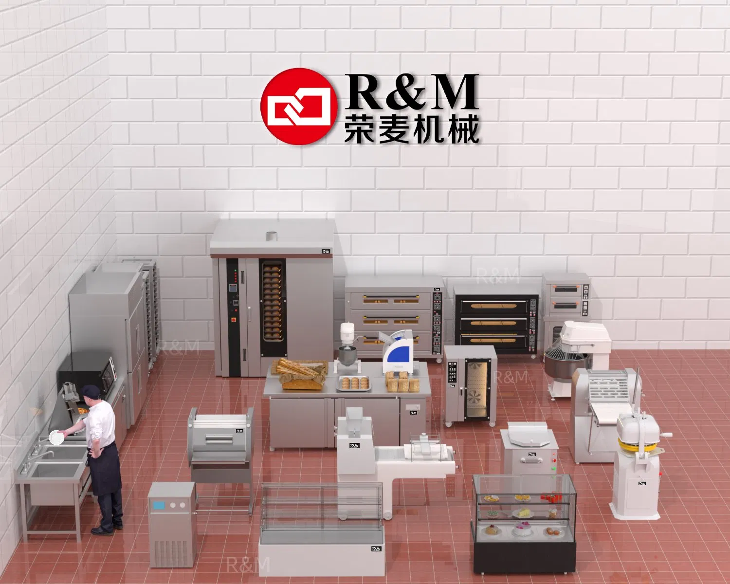 Wholesale Suppliers Industrial Vapor Used French Bread Biscuit Oven Commercial Culinary and China Mini Complete Bakery Equipment Machinery Price for Sale Cakes