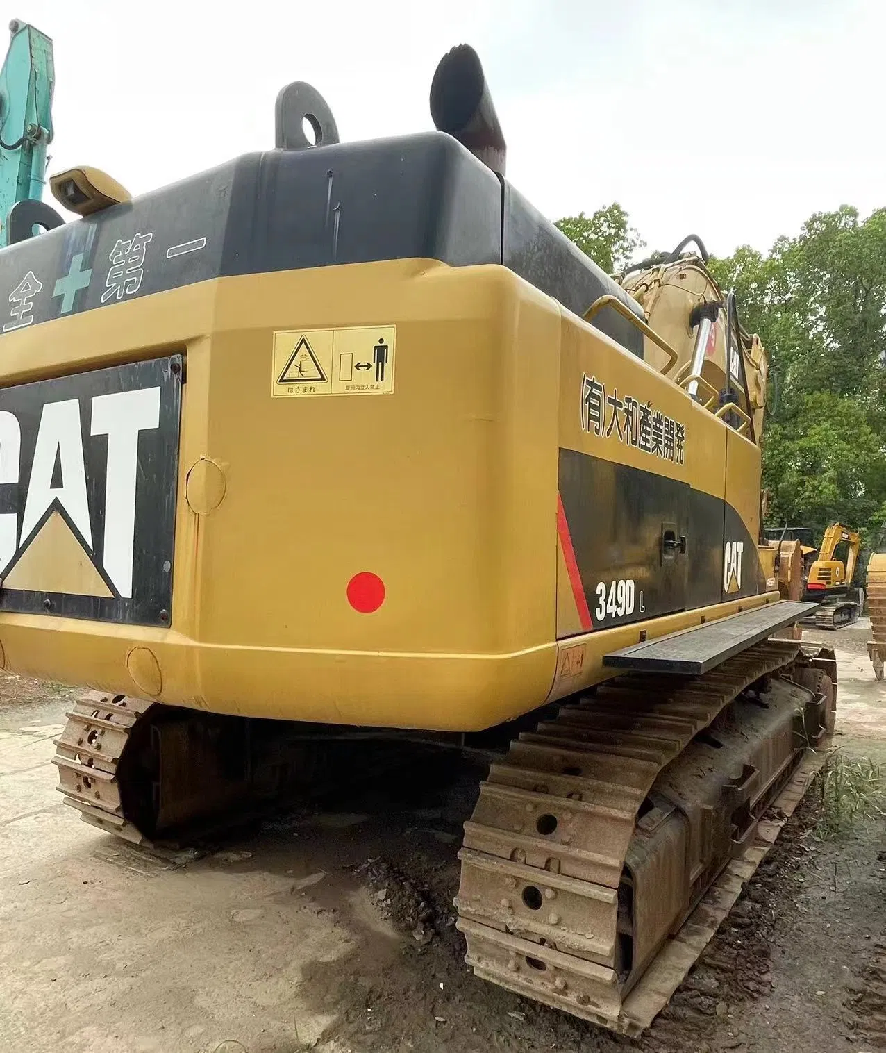 49 Ton Cat 349 Caterpillar 349d Used Excavator and Engineering Machinery Large Digger