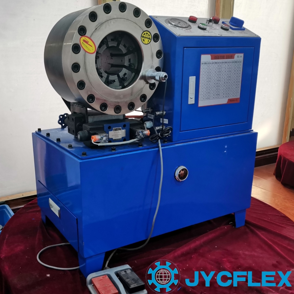 Factory Direct Price Easy Operation Finn Power Portable 2 Inch Hydraulic Pipe Press Machine Excavator Used Hose Fitting Crimping Machine and Equipment