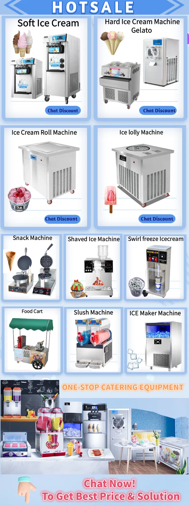 Commercial Ice Cream Machine Features
